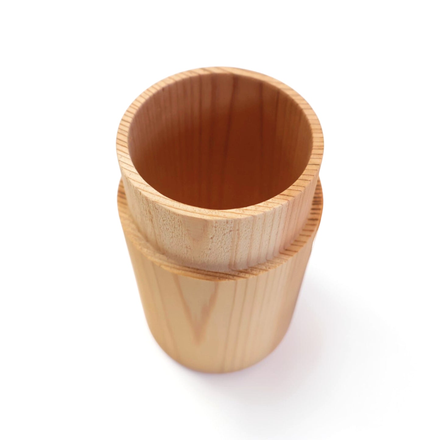 【天然ヒノキ】茶壷